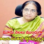 AP Elections: నాలుగు దశల్లో స్థానిక సంస్థల ఎన్నికలు.. జనవరిలో నోటిఫికేషన్.. నీలం సాహ్ని ప్రకటన!