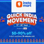 Instamart Quick India Sale: స్మార్ట్ ఫోన్లపై 90 శాతం వరకు డిస్కౌంట్.. మెరుపు డీల్.. రోజూ 10 నిమిషాలు మాత్రమే