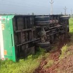 Nellore Bus Accident: నెల్లూరులో ఆర్టీసీ బస్సు బోల్తా.. ప్రయాణికులంతా..