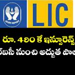 LIC POLICY: ఎల్ఐసీ బంపర్ ఆఫర్ – రూ.490కే లక్ష రూపాయల పాలసీ