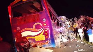 Road Accident:ఘోర రోడ్డు ప్రమాదం.. స్పాట్‌లోనే 63 మంది మృతి