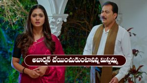 Nindu Noorella Saavasam Serial Today october 16th: ‘నిండు నూరేళ్ల సావాసం’ సీరియల్‌: అబార్షన్‌ చేయించుకుంటానన్న మిస్సమ్మ   