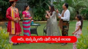 Nindu Noorella Saavasam Serial Today october 2nd: ‘నిండు నూరేళ్ల సావాసం’ సీరియల్‌: మిస్సమ్మకు షాక్ ఇచ్చిన అంజు  