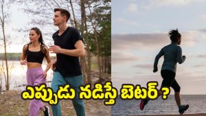 Morning walk Or Evening walk: ఉదయం లేదా సాయంత్రం.. ఎప్పుడు నడిస్తే ఎక్కువ ప్రయోజనాలుంటాయ్ ?