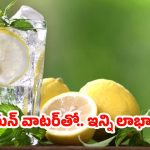 Lemon Water: 30 రోజులు లెమన్ వాటర్ తాగితే.. అద్భుత ప్రయోజనాలు !