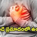 Heart Trouble: మీ గుండె ప్రమాదంలో ఉందా? తెలుసుకోండిలా !