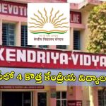 Kendriya Vidyalayas: ఏపీకి కేంద్రం గుడ్ న్యూస్.. నాలుగు కొత్త కేంద్రీయ విద్యాలయాలకు గ్రీన్ సిగ్నల్.. దేశవ్యాప్తంగా 57 కేవీలు