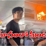 Fire in Flight: గాల్లో ఉండగా విమానంలో మంటలు, భయంతో వణికిపోయిన ప్రయాణీకులు!