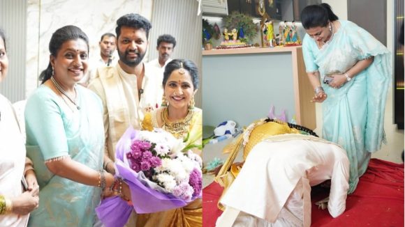 Lasya -Roja: యాంకర్ లాస్య గృహప్రవేశం.. సందడి చేసిన రోజా..ఎంతో ప్రత్యేకం అంటూ!