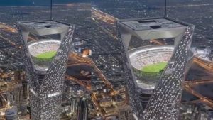 Sky Stadium: 350 మీటర్ల ఎత్తులో స్టేడియం..చూస్తే దిమ్మ‌తిరిగిపోవాల్సిందే,ఎన్ని కోట్ల ఖ‌ర్చు అంటే