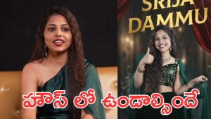 Justice For Srija Dammu : శ్రీజ దమ్ము ఎలిమినేట్, హౌస్ లో ఉండాలి అంటూ నెటిజెన్స్