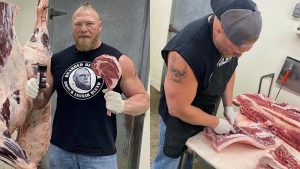 Brock Lesnar: బీఫ్ దుకాణం పెట్టుకున్న బ్రాక్ లెస్నర్… షాకింగ్ వీడియో ఇదిగో