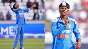 Kranti Goud: మ‌గాడిలా ఉందంటూ ట్రోలింగ్‌..కానీ పాకిస్థాన్ పై బుమ్రాలా రెచ్చిపోయింది