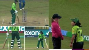 Muneeba Run-Out: మునీబా రనౌట్ పై వివాదం..అంపైర్ తో పాక్ కెప్టెన్‌ గొడ‌వ‌, అస‌లు రూల్స్ ఏం చెబుతున్నాయి