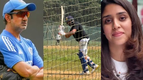 Ritika Sajdeh: గంభీర్‌… నీకు కండ్లు దొబ్బాయా..నా మొగుడు ఎలా ఆడుతున్నాడో చూడు