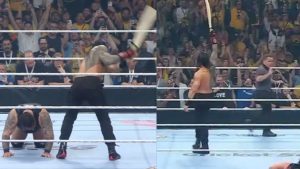 Roman Reigns vs Bronson reed: క్రికెట్ బ్యాట్ ప‌ట్టి చిత‌క‌బాదిన రోమన్ రీన్స్..బ‌లంగా బాదేసి మ‌రీ, కానీ చివ‌ర‌కు