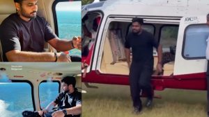 Sanju Samson: కేర‌ళ‌లో సంజు శాంసన్ రేంజ్ చూడండి..ఏకంగా హెలికాప్ట‌ర్ లోనే మాస్ ఎంట్రీ