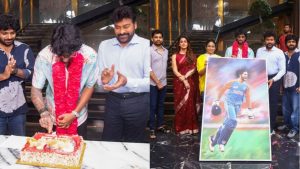 Chiranjeevi: మెగాస్టార్ తో క్రికెటర్ తిలక్ వర్మ.. చిరు ఘన సత్కారం!