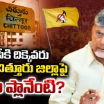Chittoor: టీడీపీకి దిక్కెవరు.. ఉమ్మడి చిత్తూరు జిల్లా పై బాబు ప్లాన్ ఏమిటి?