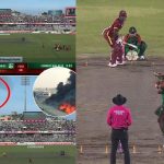 Dhaka Airport Fire: బంగ్లాదేశ్‌, వెస్టిండీస్ మ్యాచ్ జ‌రుగుతుండ‌గా భారీ అగ్నిప్రమాదం..ఉలిక్కిప‌డ్డ ప్లేయ‌ర్లు
