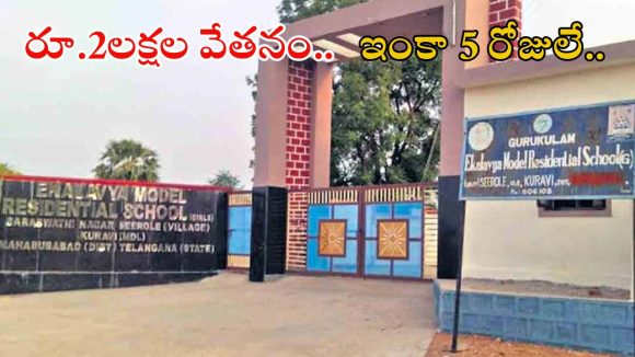 EMRS Jobs: 7267 ఉద్యోగాలు బ్రో.. ఈ క్వాలిఫికేషన్ ఉంటే చాలు, కొంచెం కష్టపడితే జాబ్ మీదే