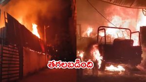 Hyderabad News: హైదరాబాద్ పాతబస్తీలో భారీ అగ్నిప్రమాదం.. తగలబడిన గోడౌన్, భారీ నష్టం
