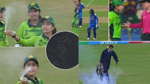 IND VS PAK Women: అర్ధాంతరంగా ఆగిపోయిన పాకిస్తాన్ మ్యాచ్..పీక‌ల్లోతు క‌ష్టాల్లో టీమిండియా