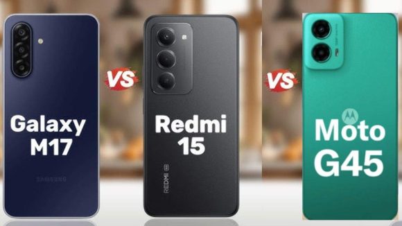 Smartphone Comparison: మోటోరోలా G45 vs గెలాక్సీ M17 5G vs రెడ్‌మి 15 5G.. రూ.15000 బడ్జెట్‌లో ఏది బెస్ట్?
