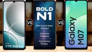 Smarttphone Comparison: శాంసంగ్ M07 vs వివో Y19e vs లావా బోల్డ్ N1.. ₹8000 బడ్జెట్‌లో ఏది బెస్ట్?