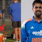 Harshit Rana : హర్షిత్ రాణాకు ఎంత బ‌లుపు..రోహిత్ శ‌ర్మ ముందే కాలు ఎత్తి మ‌రీ