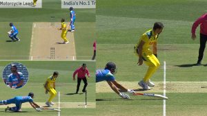 IND VS AUS, 2nd ODI: ర‌నౌట్ చేసేందుకు గిల్ కుట్ర‌లు..కొంచెంలో మిస్..అదిరిపోయే డైవ్ చేసిన రోహిత్ శ‌ర్మ