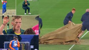 IND VS AUS: ఫస్ట్ టీ20కి బ్రేక్…అర్థాంత‌రంగా ఆగిపోయిన మ్యాచ్‌