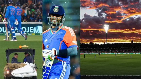 Ind vs Aus, 1st T20: టీమిండియా వర్సెస్ ఆసీస్ తొలి టీ20 మ్యాచ్ రద్దు Ind vs Aus, 1st T20: టీమిండియా వర్సెస్ ఆసీస్ తొలి టీ20 మ్యాచ్ రద్దు