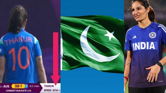 Renuka Singh Thakur: టీమిండియా లేడీ క్రికెటర్ ను అవమానించిన పాకిస్తాన్..ఫాస్ట్ బౌలర్ కాదంటూ ట్రోలింగ్ Renuka Singh Thakur: టీమిండియా లేడీ క్రికెటర్ ను అవమానించిన పాకిస్తాన్..ఫాస్ట్ బౌలర్ కాదంటూ ట్రోలింగ్