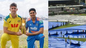 IND VS AUS: ఫ్యాన్స్ కు బిగ్ షాక్‌..ఆసీస్‌-టీమిండియా తొలి వ‌న్డేకు వ‌ర్షం అడ్డంకి