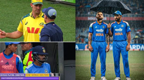 IND VS AUS: 26 ఓవ‌ర్ల‌కు మ్యాచ్ కుదింపు..చెమ‌టోడ్చిన టీమిండియా..ఆసీస్ టార్గెట్ ఎంతంటే