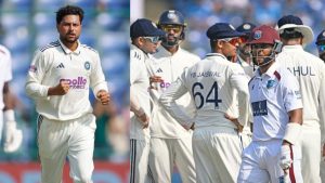 Ind vs WI: 5 వికెట్ల‌తో చెల‌రేగిన‌ కుల్దీప్…మొద‌టి ఇన్నింగ్స్ లో విండీస్ ఆలౌట్‌..స్కోర్ వివ‌రాలు ఇవే