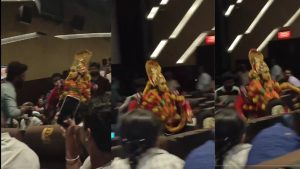 Kantara: Chapter 1: థియేటర్ లోకి పంజుర్లి దేవుడు.. గూస్ బంప్స్ తెప్పిస్తున్న వీడియో!