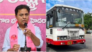 KTR On RTC Charges: సామాన్య ప్రయాణికుల నడ్డి విరిచారు.. ఆర్టీసీ ఛార్జీల పంపుపై కేటీఆర్ విమర్శలు