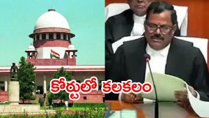 Supreme Court: సుప్రీంకోర్టులో ఊహించని ఘటన..  సీజేఐపై చెప్పు విసరబోయిన న్యాయవాది, కోర్టులో గందరగోళం