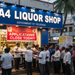 TG New Liquor Shops: మద్యం షాపుల దరఖాస్తులకు నేడే లాస్ట్.. కేటాయింపు ఎప్పుడంటే?
