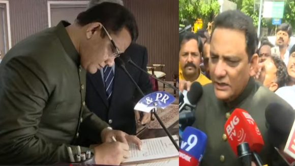 Minister Azharuddin: మంత్రి అజారుద్దీన్ స్ట్రాంగ్ కౌంటర్, ఎవరి సర్టిఫికెట్ అవసరం లేదు Minister Azharuddin: మంత్రి అజారుద్దీన్ స్ట్రాంగ్ కౌంటర్, ఎవరి సర్టిఫికెట్ అవసరం లేదు