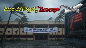 AP Schools Holiday: మొంథా తుపాను ఎఫెక్ట్.. రేపు ఈ జిల్లాల్లో విద్యాసంస్థలకు సెలవు.. ఎయిర్ సర్వీసులు రద్దు