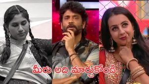 Bigg Boss 9: రోడ్ రోలర్.. వీడియోలు చూపించి మరీ వార్నింగ్.. సంజనకి నాగార్జున ఝలక్