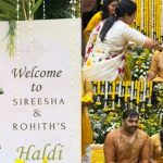 Nara Rohit -Siri Lella: ఘనంగా నారా రోహిత్ సిరి లెల్లా హాల్దీ..ఫోటోలు వైరల్!