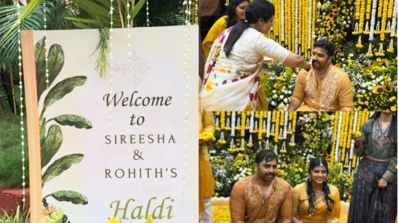 Nara Rohit -Siri Lella: ఘనంగా నారా రోహిత్ సిరి లెల్లా హాల్దీ..ఫోటోలు వైరల్! Nara Rohit -Siri Lella: ఘనంగా నారా రోహిత్ సిరి లెల్లా హాల్దీ..ఫోటోలు వైరల్!