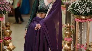 Niharika konidela: పరికిణీలో మెగా డాటర్ అందాలు!