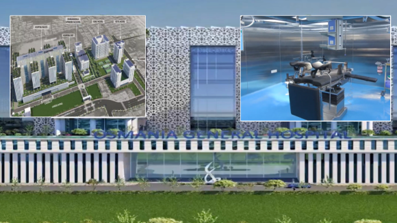 New Osmania Hospital: ఉస్మానియా ఆసుపత్రికి సరికొత్త శోభ.. రెండు వేల పడకలు, 41 ఆపరేషన్ థియేటర్లు