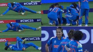 Pratika Rawal Injury: సెమీస్ కు ముందే టీమిండియా బిగ్ షాక్‌..గ్రౌండ్ లోనే కాలు విర‌గ్గొట్టుకున్న‌ ప్లేయ‌ర్‌