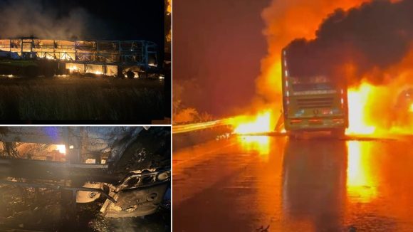 Kurnool Bus Fire: కర్నూలు జిల్లాలో ఘోరం ప్రమాదం..  ట్రావెల్ బస్సు దగ్దం, 20 మందికి పైగా మృతి?